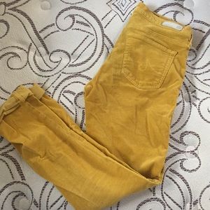 AG - The Stevie Slim Straight Corduroy Pants